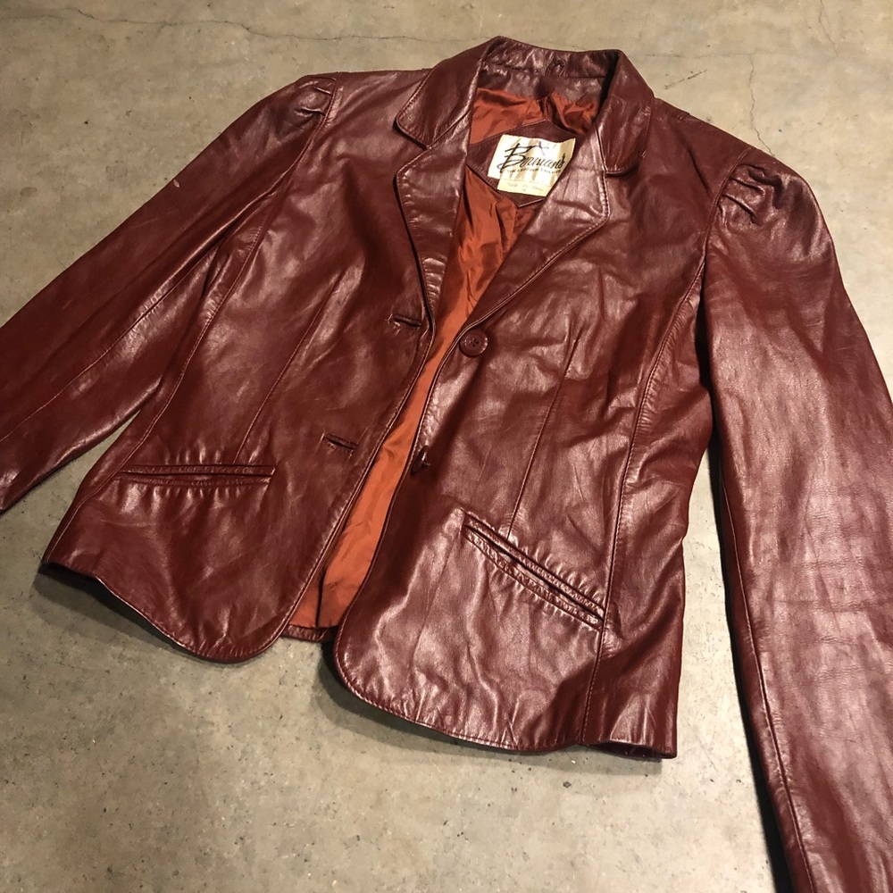 VINTAGE Leather Jacket #EV2
